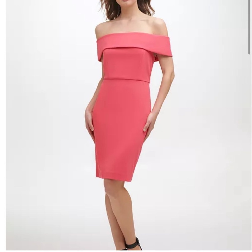 Calvin Klein off the shoulder dress - NWT